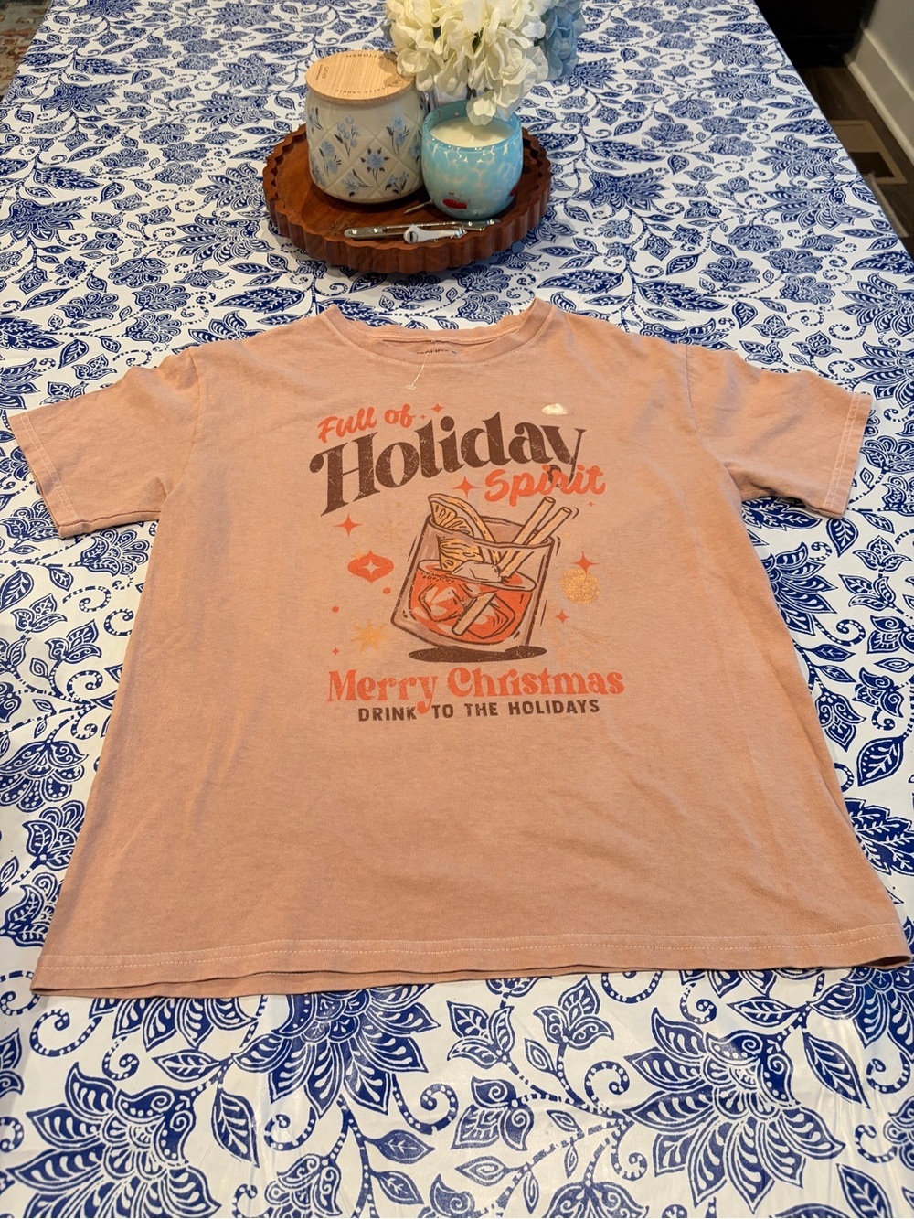 NWOT Maurice’s women’s XS Full of Holiday Spirit Merry Christmas Graphic Tee